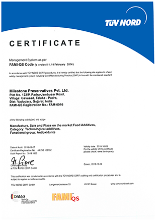 HACCP- certificate