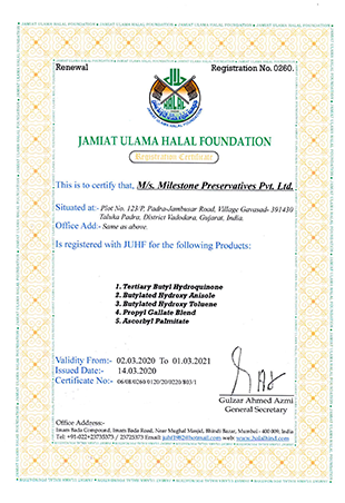 HACCP- certificate